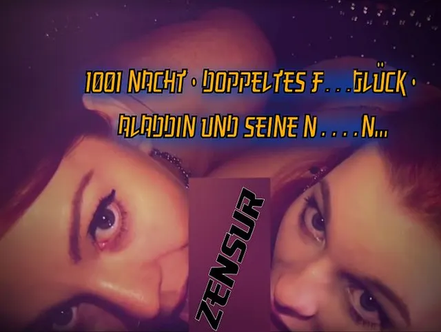 1001 Nacht - Doppeltes Fickglück - Aladdin und seine Schlampen