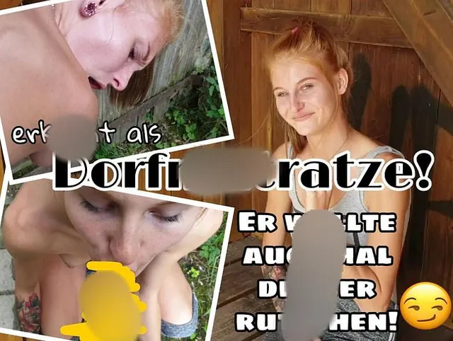 Erkannt als DORFMATRATZE! Er wollte auch mal drüber rutschen!