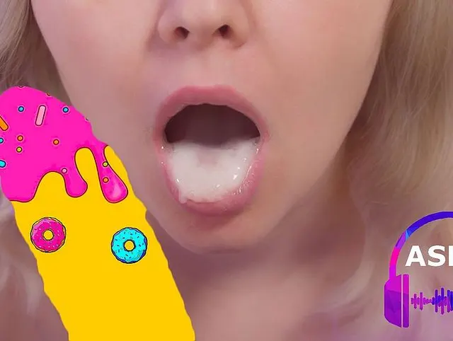 Blowjob Nahaufnahme Sperma schlucken