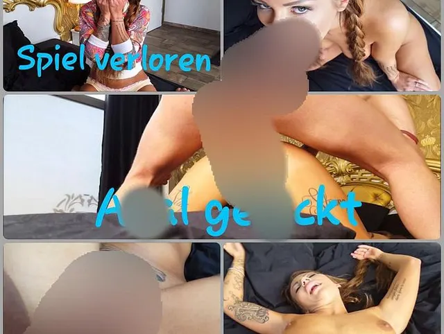 Spiel verloren, ANAL gefickt