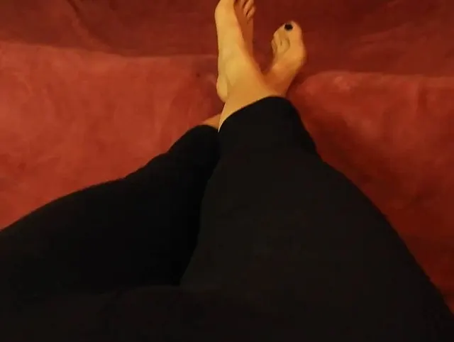 Leggins Fuss Fetisch