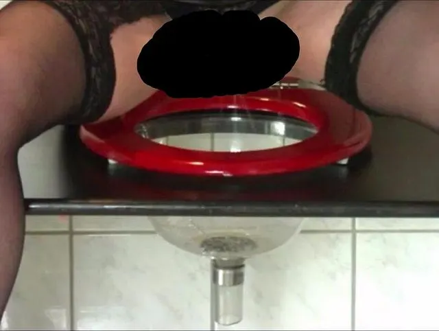 Der neue Thron für Herrin Syrkay - WC Toilette