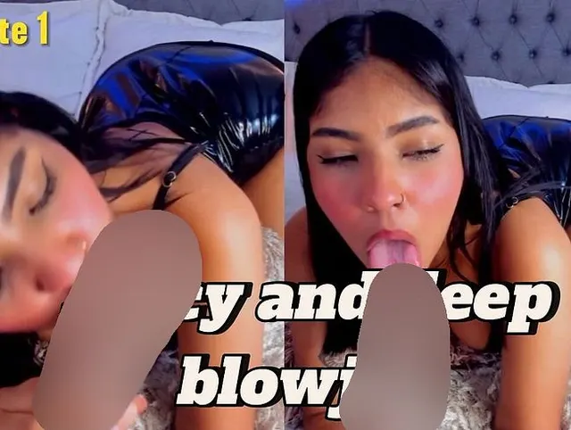 Ich gebe dir einen schlampigen und sexy Blowjob