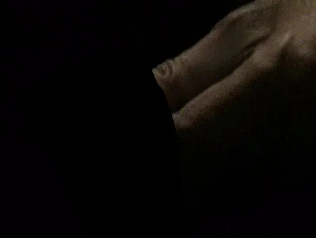 stroking uncut cock