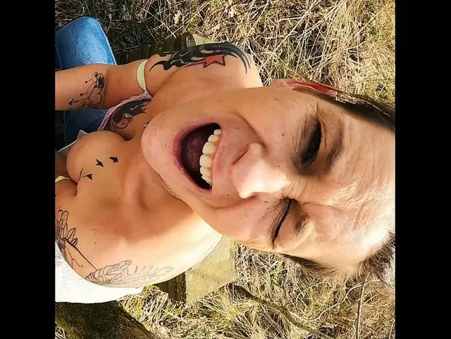 Geiles POV outdoor blasen