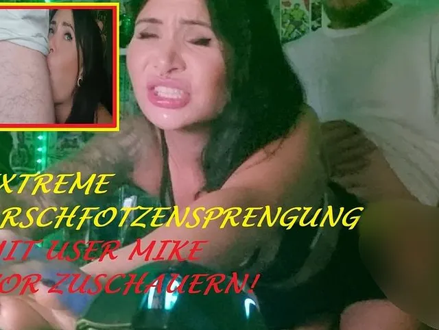 UNCUT!! Mit User MIKE... vor Zuschauern meinen ARSCH gesprengt!