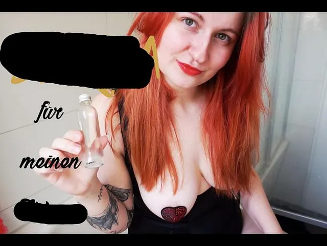 Sperma für meinen Sklaven