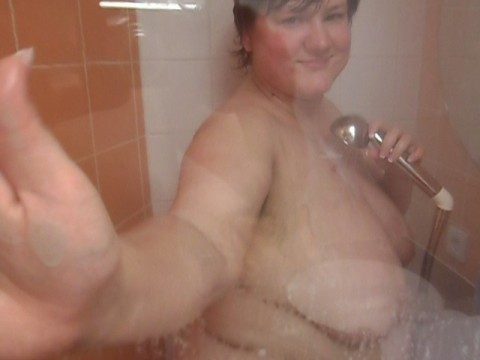 besuch unter der dusche