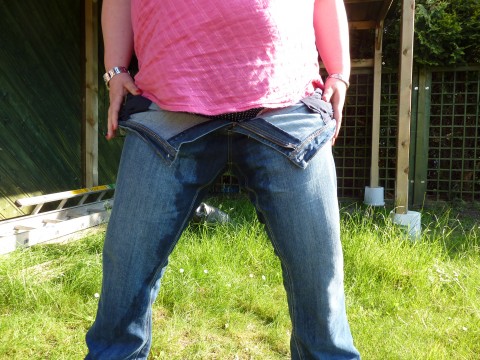 Sommer, Sonne, Nasse JEANS