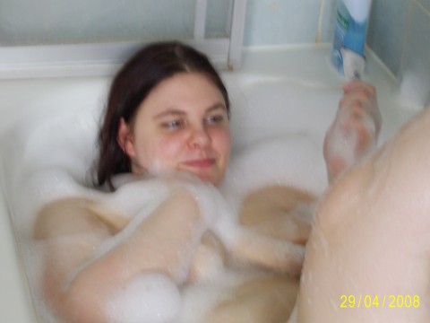 In der Badewanne!!