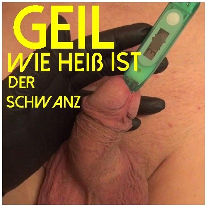 GEIL- wie heiß ist der Schwanz