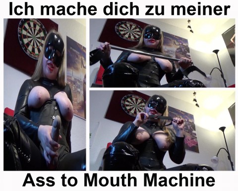 Bischlampe ich mache dich zu meiner Ass to Mouth Machine