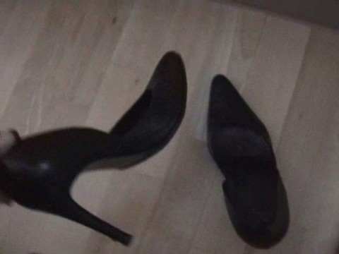 meine schwarzen High Heels