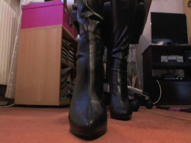 Sexy Lederstiefel!