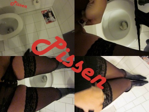 Ich gehe zum pissen