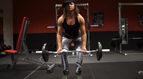 Muskelfetisch, Barbell Rows aus 3 Perspektiven!