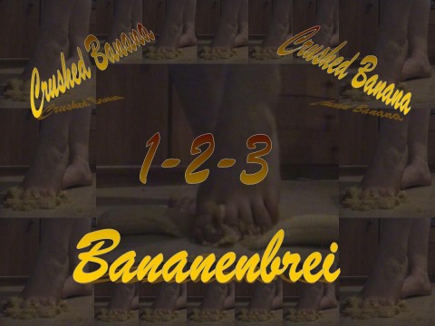 1-2-3 Bananenbrei Crushed Banana