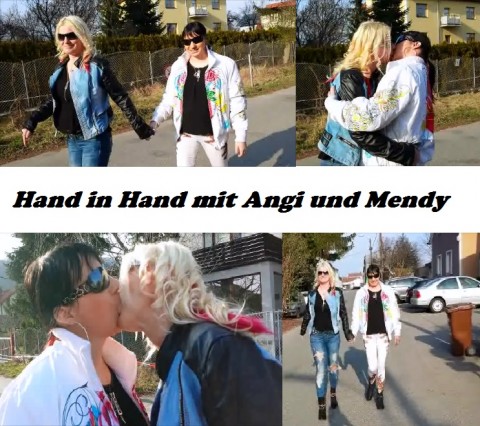 Hand in Hand mit Angi und Mendy