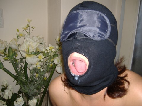 Blowjob mit Maske