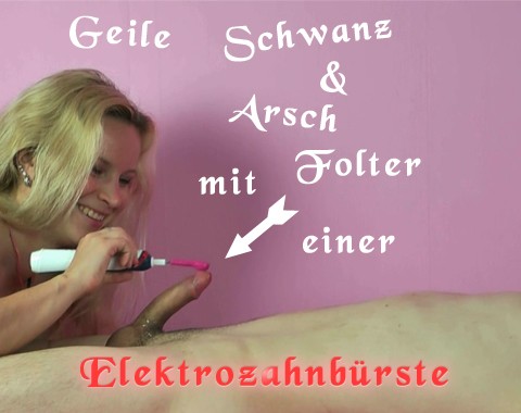 Schwanz und Arsch gefoltert!