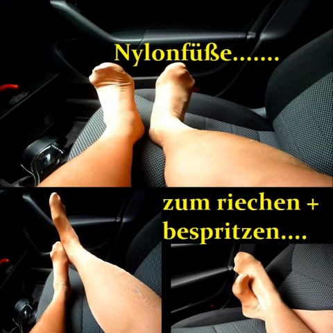 Nylonfüße....