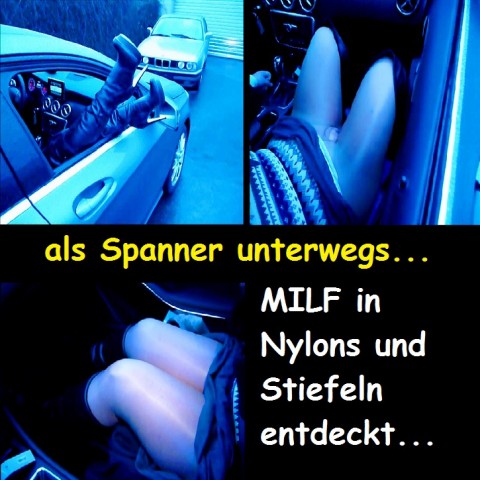 als Spanner unterwegs