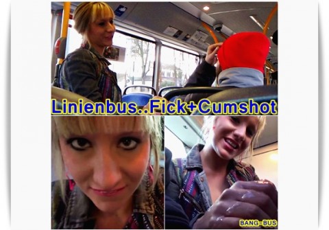 UNGLAUBLICHER PUBLIC FICK-Cumshot im Linienbus *UNCUT