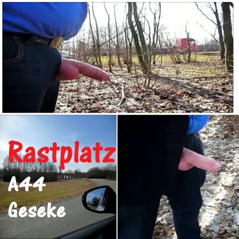 Handjob am Rastplatz A44 Geseke