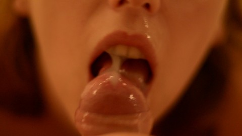 Blowjob close-up