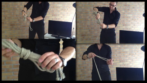 Bondage-Tutorial: Teil 19  Seil zusammenlegen