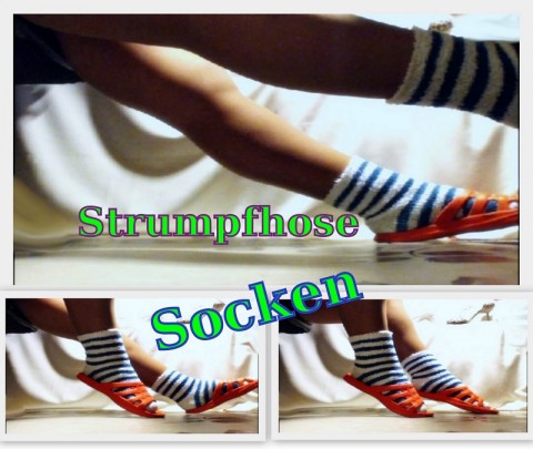 Strumpfhose und Socken
