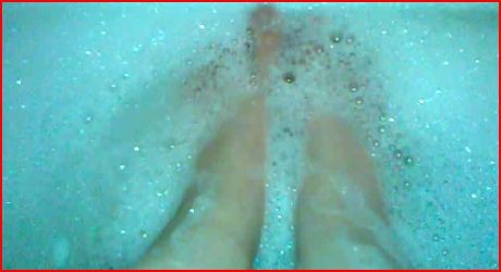 Ich bade meine füße