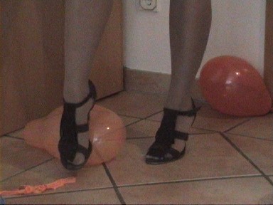 Wunsch DJFooty Luftballons mit Nylon und verschiedenen Pumps gecrusht