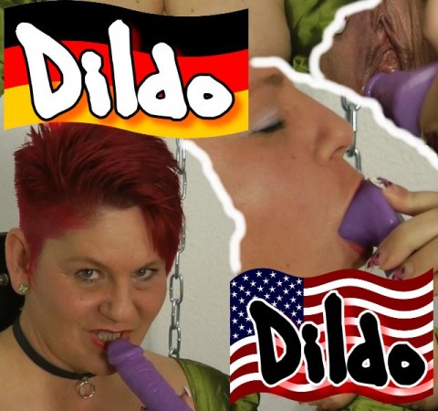 Neuer Dildo - Ob er wohl geil ist?