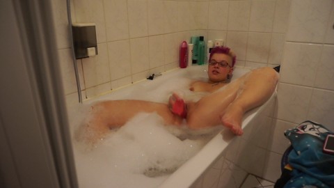 Ich mach es mir in der Badewanne