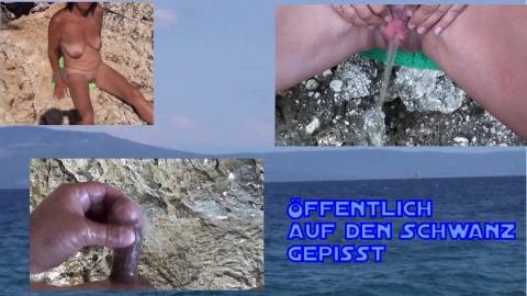 ADRIA frech öffentlich auf den Schwanz gepisst