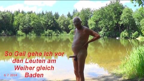 01.07.2014 Nacktwandern zum Weiher