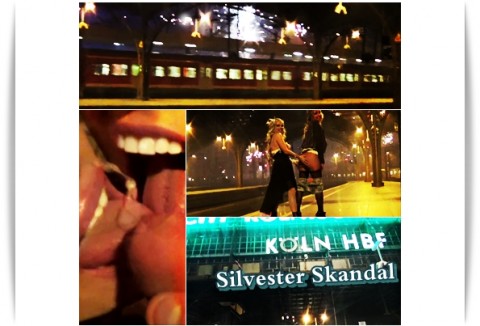 SILVESTER-DOPPEL BLOWJOB am KÖLN HBF+CUMSHOT