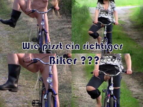 Wie pisst ein richtiger Biker