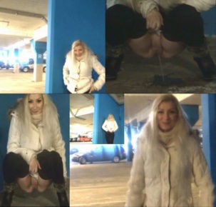 SPONTANNER PISS AUF DEM PARKPLATZ