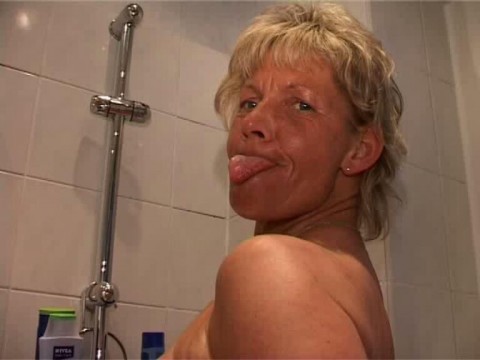 Unter der Dusche