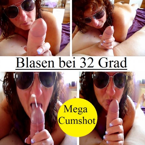 Blasen bei 32 Grad - Sperma Pumpe