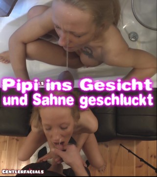 Milf wollte Pipi ins Gesicht und Sahne schlucken !