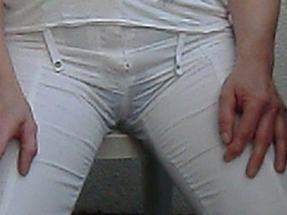 in die Hose gemacht