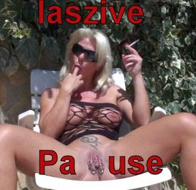 laszive Zigarettenpause!