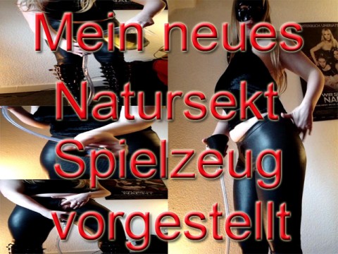 Mein neues Natursekt Spielzeug vorgestellt