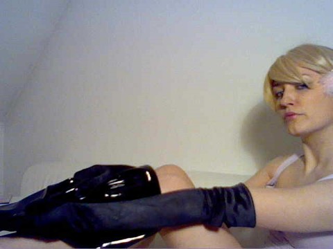 I put on my boots ...