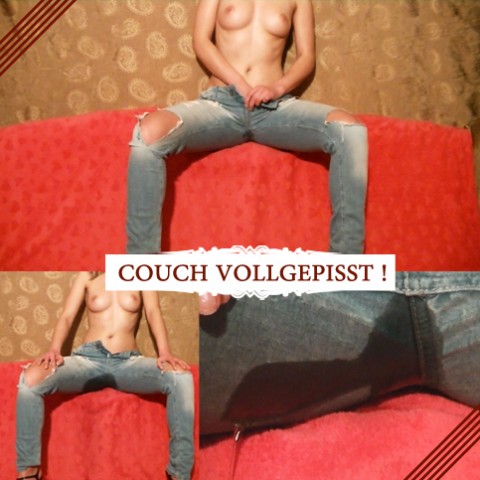 Couch pissed!