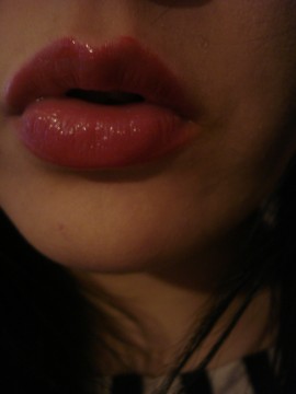 mein lipgloss Lippen