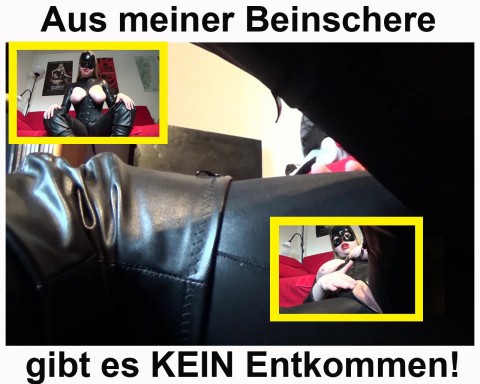 Aus meiner Beinschere gibt es kein Entkommen!! POV